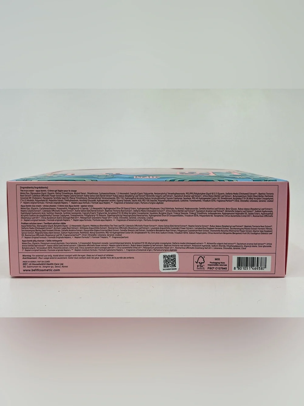belif Aqua & Cica Bomb Hydration Oasis Set - Travel Size